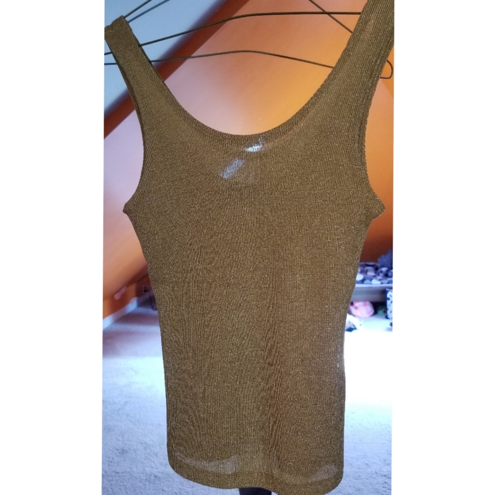 Gold Shimmer Top
